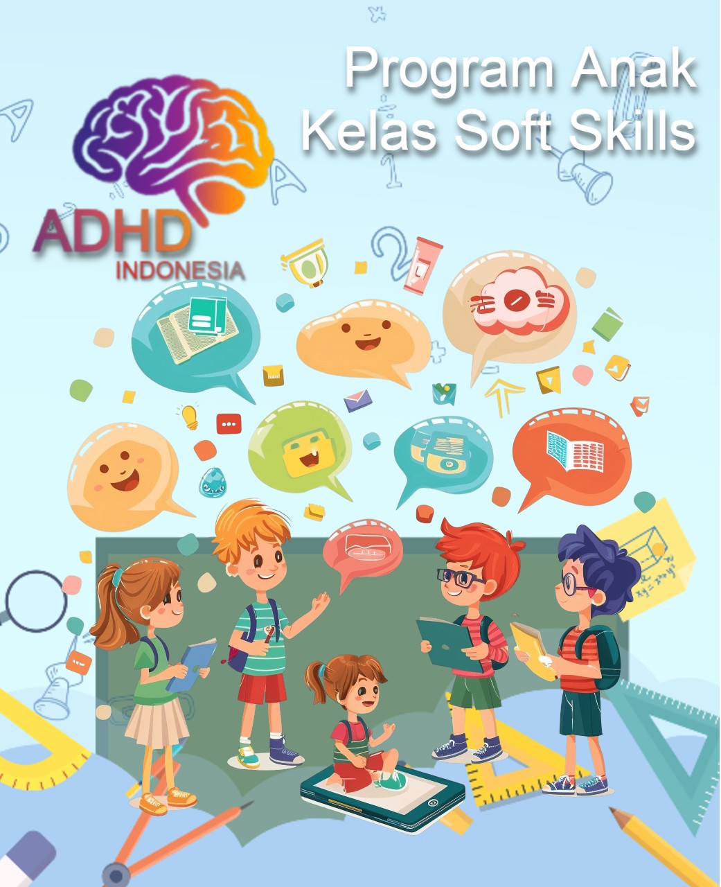 Program ADHD Indonesia Kabupaten Nunukan Kelas Soft Skills Anak ADHD